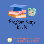 PENGUMUMAN! Unggah Program Kerja KKN 2021/2022