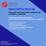 BRIN: Perusahaan Pemula Berbasis Riset Gelombang 3